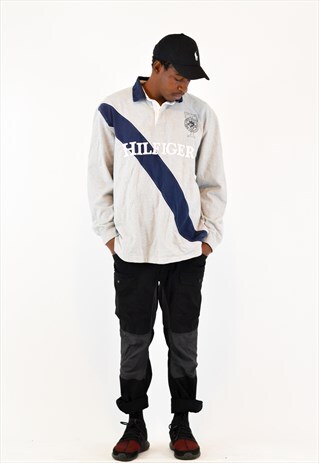 VINTAGE TOMMY HILFIGER RUGBY LONG SLEEVE
