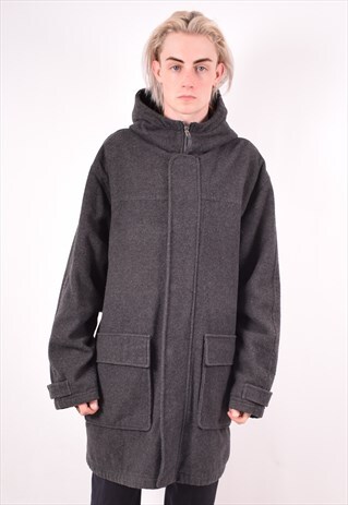 DIADORA MENS VINTAGE COAT XL GREY 90S