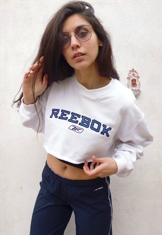 REEBOK OVERSIZE CROP SWEATS