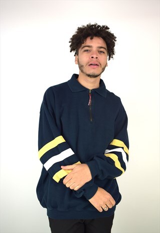 VINTAGE 90'S 1/4 ZIP JUMPER