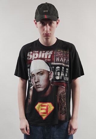 VINTAGE EMINEM SPLIFF BAND T-SHIRT