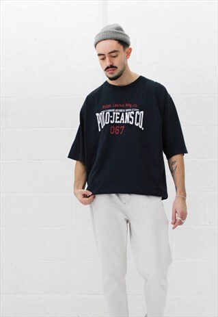 VINTAGE OVERSIZED RALPH LAUREN POLO JEANS CO T-SHIRT
