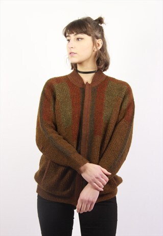 VINTAGE PATTERNED CARDIGAN