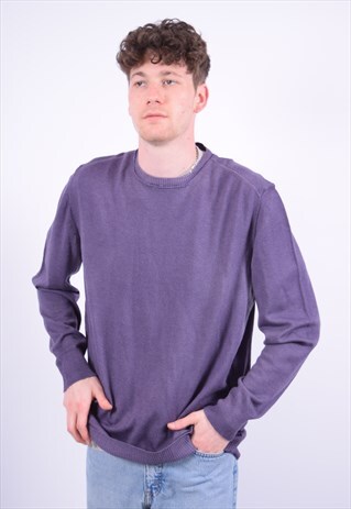 VINTAGE C.P COMPANY JUMPER SWEATER PURPLE