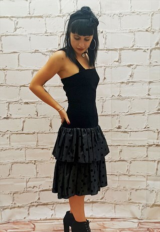 VINTAGE BLACK DRESS