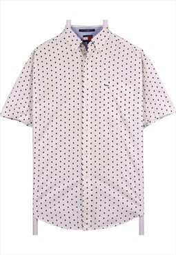 Vintage 90's Tommy Hilfiger Shirt Button Up Short Sleeve