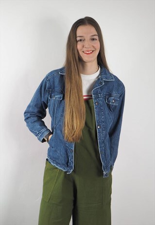 VINTAGE DENIM LINE JACKET