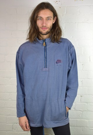 VINTAGE 90'S NIKE AIR 1/4 ZIP SWEATSHIRT