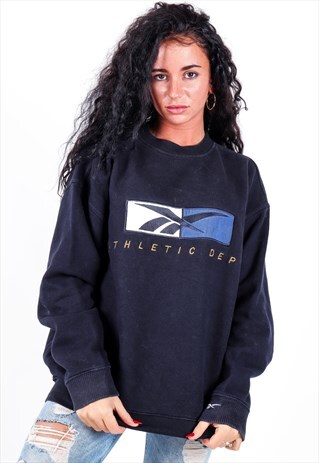 VINTAGE REEBOK EMBROIDERED LOGO SWEATSHIRT AWSW25