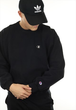 VINTAGE CHAMPION USA SMALL LOGO SWEATSHIRT JUMPER