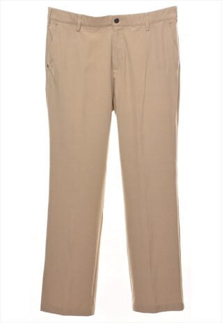VINTAGE ADIDAS BEIGE CHINO TROUSERS - W36