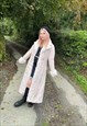 VINTAGE RARE FAUX FUR SHERPA PENNY LANE TRENCH COAT