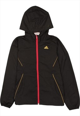 Vintage 90's Adidas Windbreaker Hooded Full Zip Up