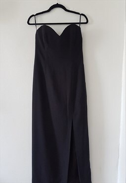 A.J. Bari Elegant Black Dress, Size 12