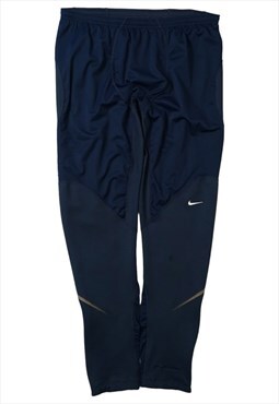 Vintage Nike Navy Dry Tracksuit Bottoms Mens