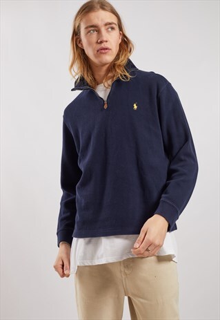 VINTAGE RALPH LAUREN 1/4 ZIP SWEATSHIRT