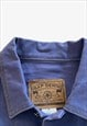 VINTAGE 90S MEN'S GAP PURPLE DENIM JACKET