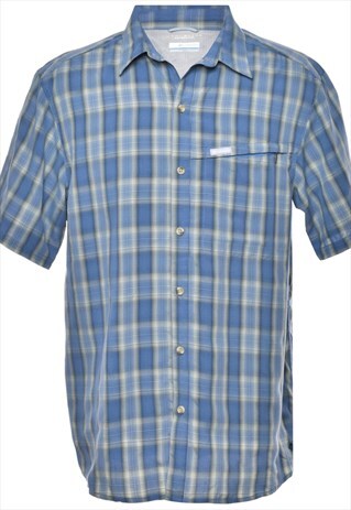 BEYOND RETRO VINTAGE COLUMBIA CHECKED SHIRT - L