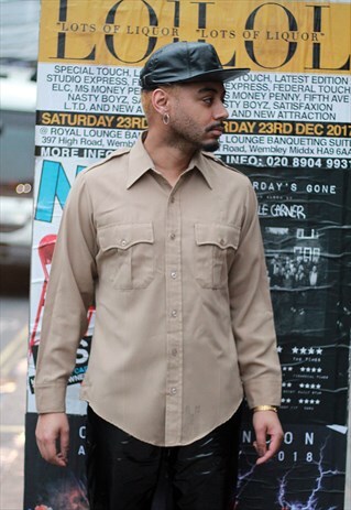 VINTAGE FLYING CROSS MILITARY SHIRT