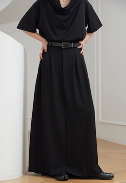 Yamamoto-style Unisex Long Skirt