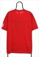 VINTAGE 90S RED WORLD SERIES SPORTS TSHIRT WOMENS