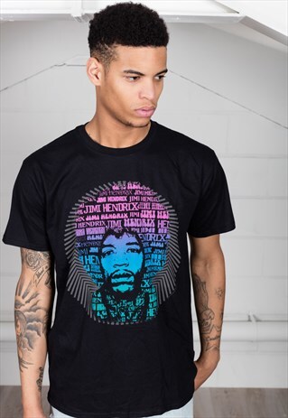JIMI HENDRIX AFRO SPEECH UNISEX T-SHIRT