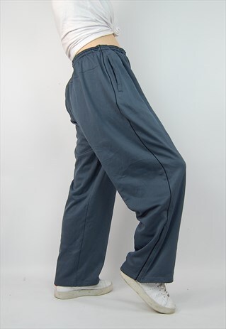 VINTAGE CHAMPION LOUNGE PANTS JOGGERS, DRAWSTRING WAIST