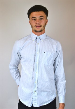 VINTAGE 90'S TOMMY HILFIGER STRIPED SHIRT