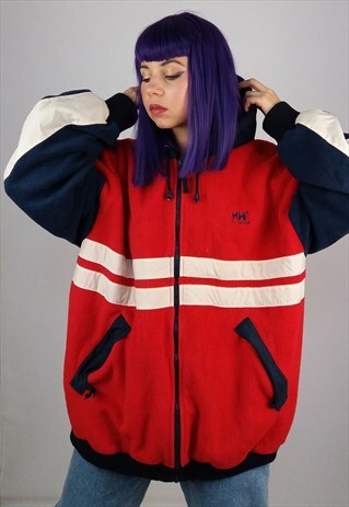 HELLY HANSEN VINTAGE 90'S UNISEX FLEECE JACKET