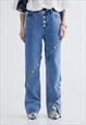 Women's Design metal trim jeans SS2022 VOL.4