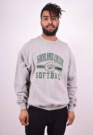 CHAMPION MENS VINTAGE SWEATSHIRT JUMPER XL GREY 90'S