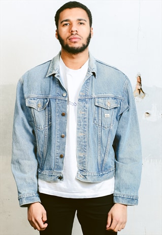 VINTAGE FADED DENIM JACKET