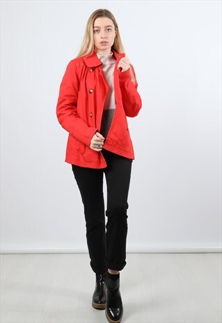 VINTAGE TOMMY HILFIGER MEDIUM RED JACKET