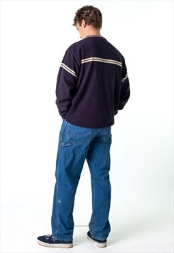 Blue Denim 90s Dickies  Cargo Skater Trousers Pants Jeans 