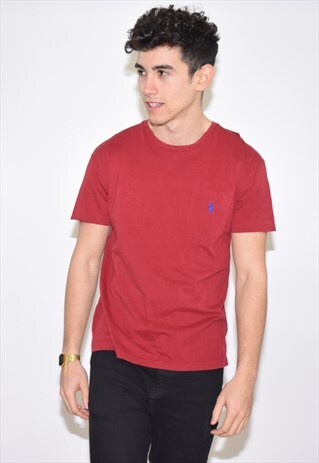 VINTAGE 90S RED RALPH LAUREN T SHIRT
