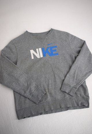 VINTAGE 90S NIKE GREY SWEATSHIRT