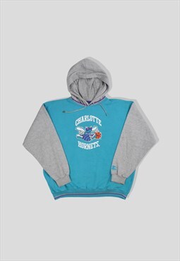 Vintage 90s Starter Charlotte Hornets NBA Team Hoodie