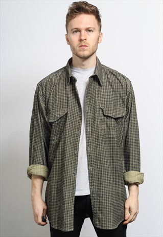 VINTAGE CORDUROY CORD SHIRT