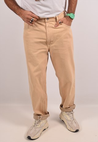 VINTAGE CALVIN KLEIN JEANS SLIM BEIGE