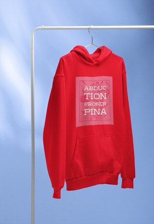 GREECE PINK RED HOODIE RETRO
