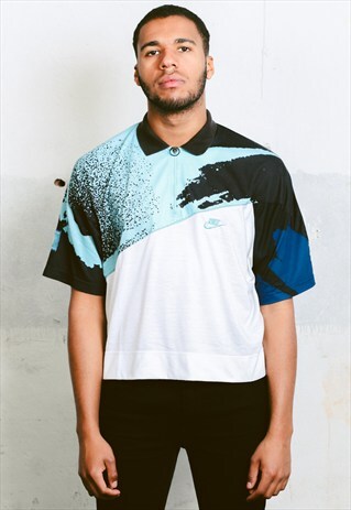 VINTAGE BOLD NIKE POLO SHIRT
