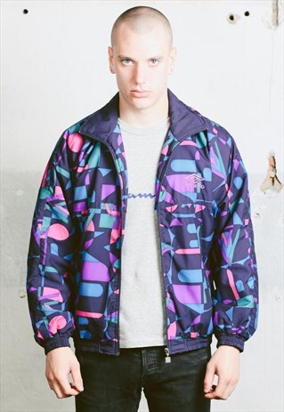 VINTAGE BOLD UMBRO PUFFER JACKET