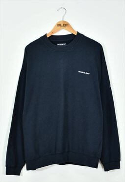 Vintage Reebok Sweatshirt Blue XXLarge