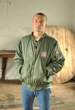 VINTAGE 80S SKINHEAD BOMBER JACKET