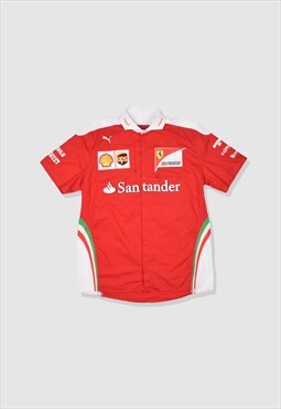 Scuderia Ferrari Formula 1 F1 Team Racing Shirt in Red