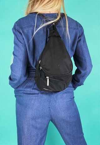 BLACK SMALL RUCKSACK