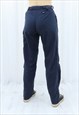 90S VINTAGE NAVY CARGO TROUSERS
