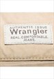 VINTAGE 90'S WRANGLER SHORTS BAGGY CHINO TAN