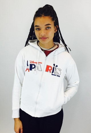 CUTE DISNEY LAND PARIS EMBROIDERED HOODIE