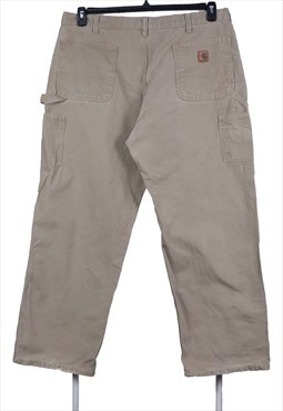 Vintage 90's Carhartt Trousers / Pants Cargo Carpenter